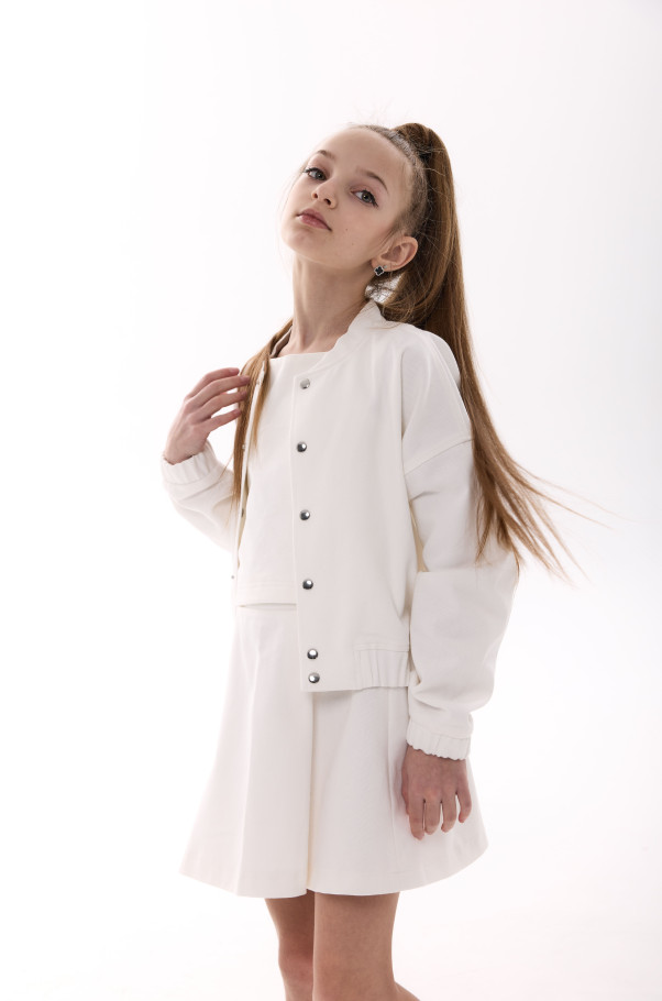 Костюм GIRL молочний 