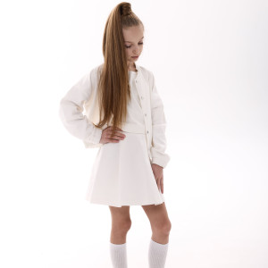 Костюм GIRL молочний 