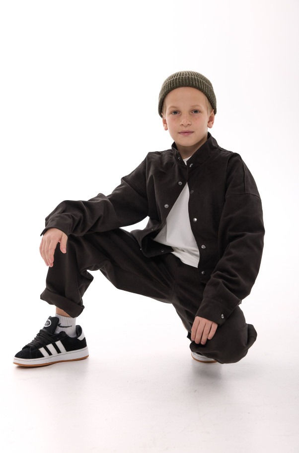 Костюм Cotton графіт