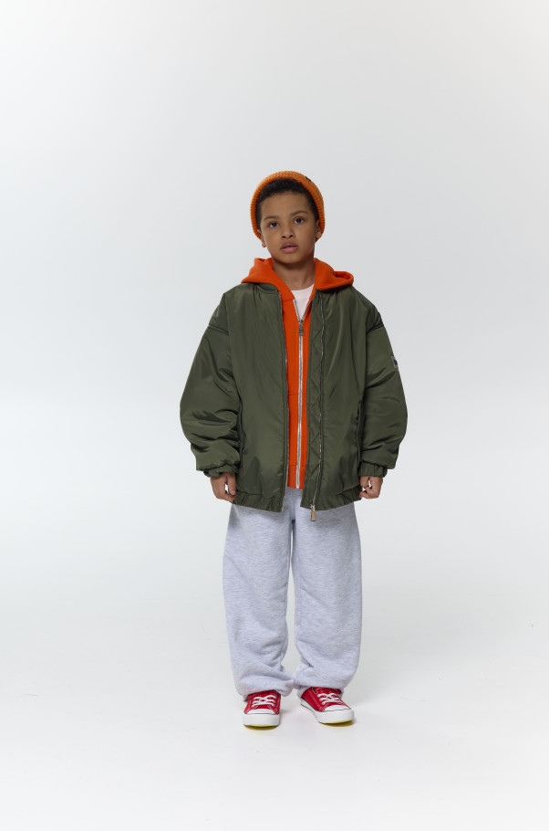 Бомбер-куртка хакі unisex 