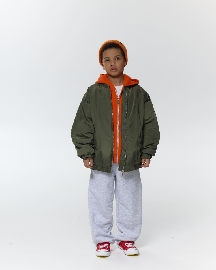 Бомбер-куртка хакі unisex 