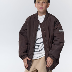 Бомбер-куртка шоколад unisex