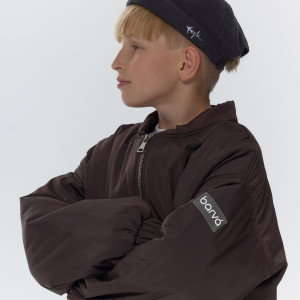 Бомбер-куртка шоколад unisex