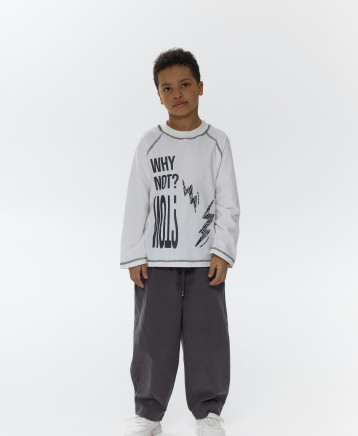 Лонгслів базовий принт unisex 