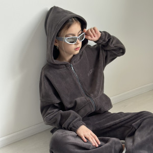 Костюм фліс Teddy графіт