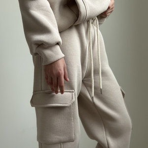Костюм ZIP утеплений беж