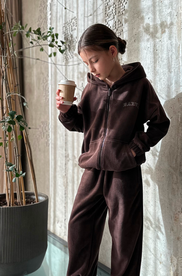 Костюм фліс Teddy шоколад