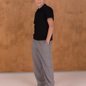 Поло шкільне BOY чорне   