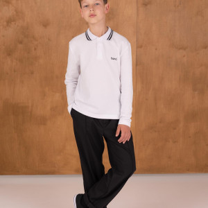 Лонгслів шкільний BOY білий    
