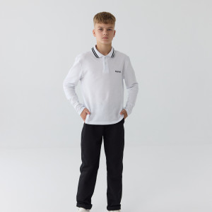 Лонгслів шкільний BOY білий    