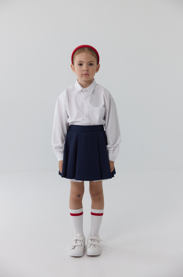 Сорочка класична GIRL біла  