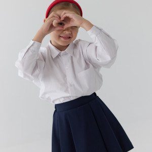 Сорочка класична GIRL біла  
