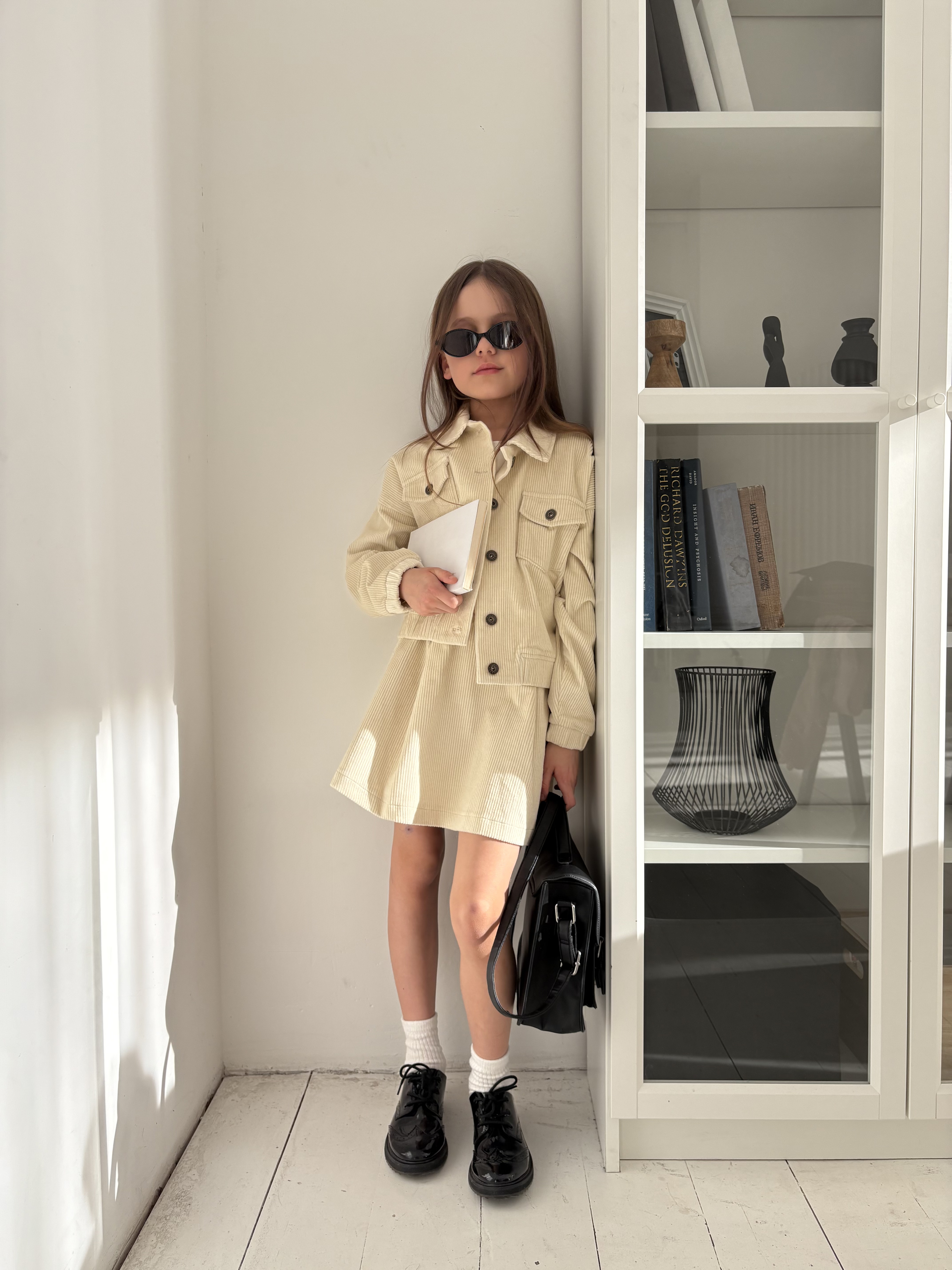 Костюм Velvet молочний 