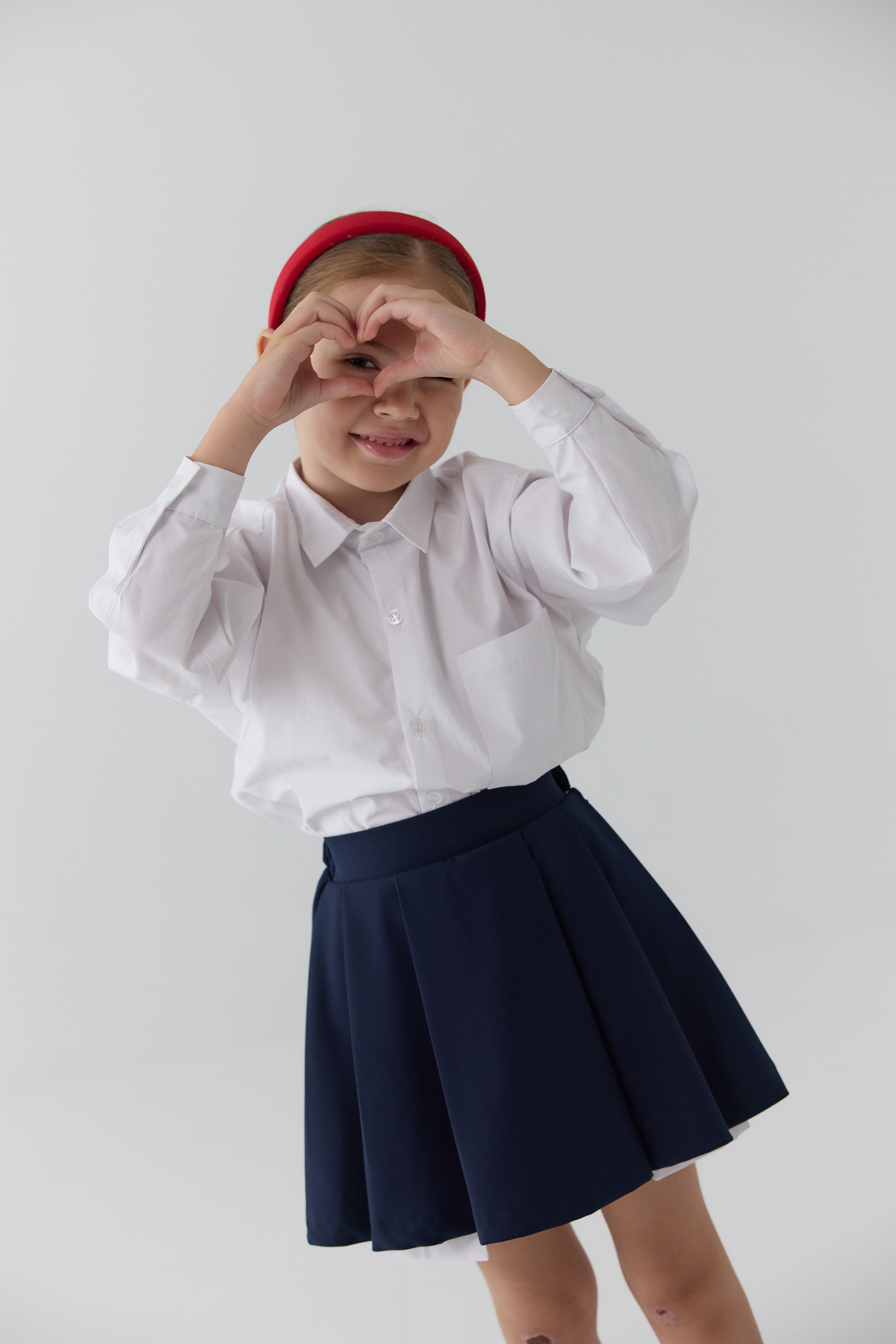 Сорочка класична GIRL біла  