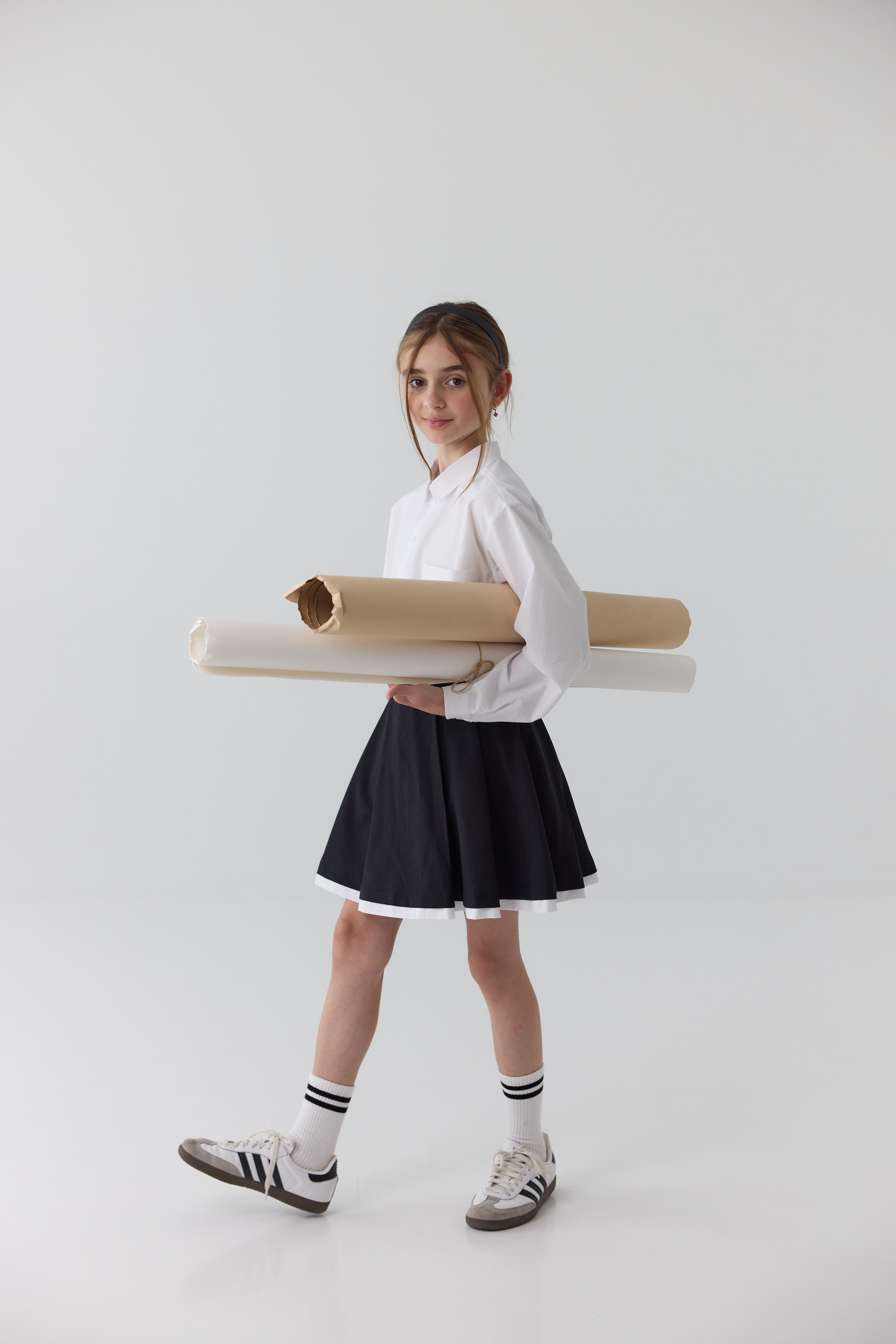 Сорочка класична GIRL біла  
